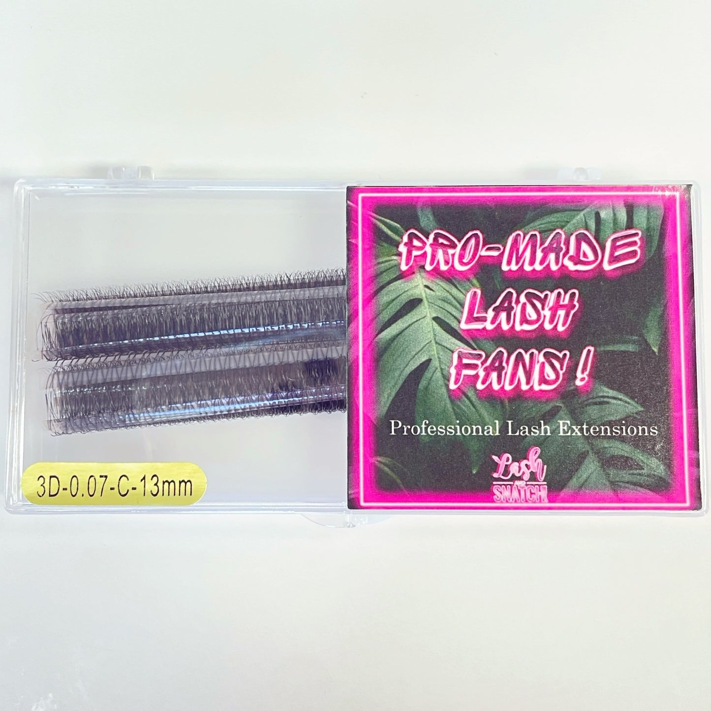 3D ProMade Lash Fans single size box of 1000