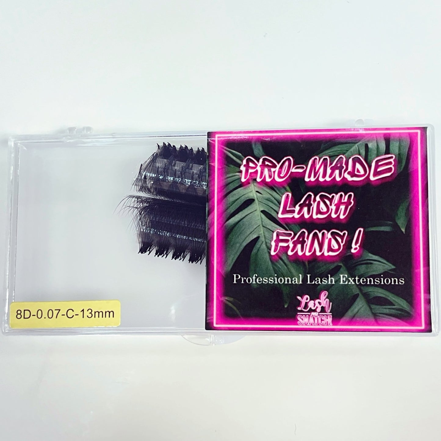 8D Promade Lash Fans single size box of 1000